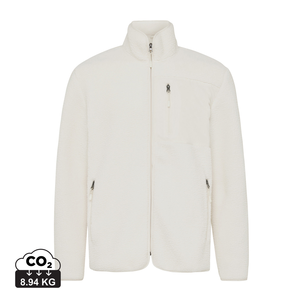 IQONIQ Diran Fleecejacke aus recyceltem Polyesterflor