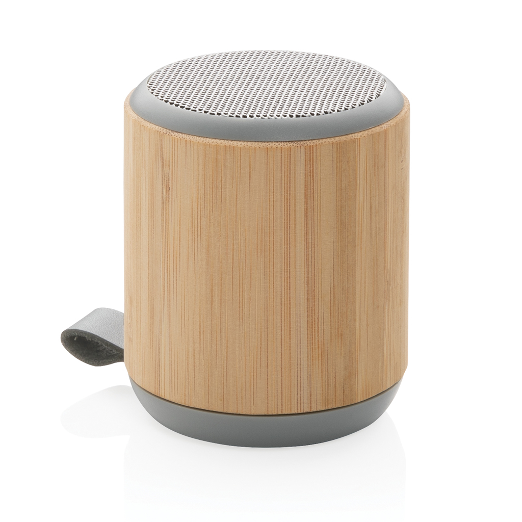 Bambus und Stoff 3W Wireless Speaker